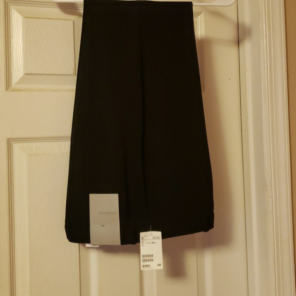 H&M ladies straight leg dress pants